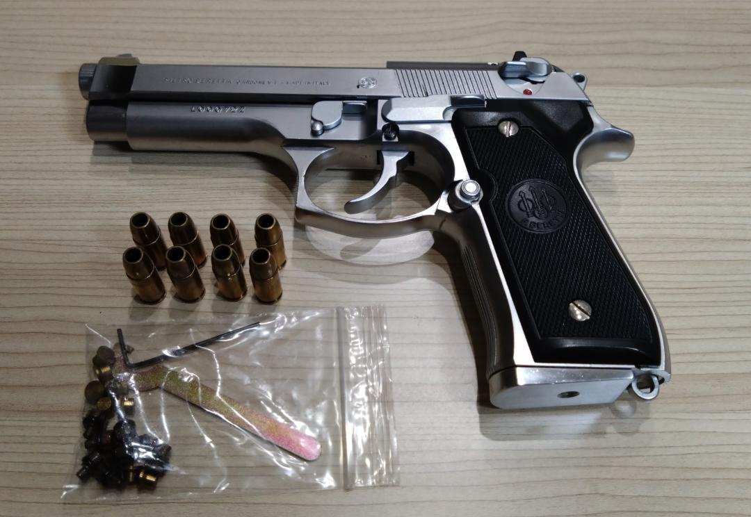 マルシン　ベレッタM92FS　モデルガン Model Gun] Yuri's gun from Angel Beats! I bought the