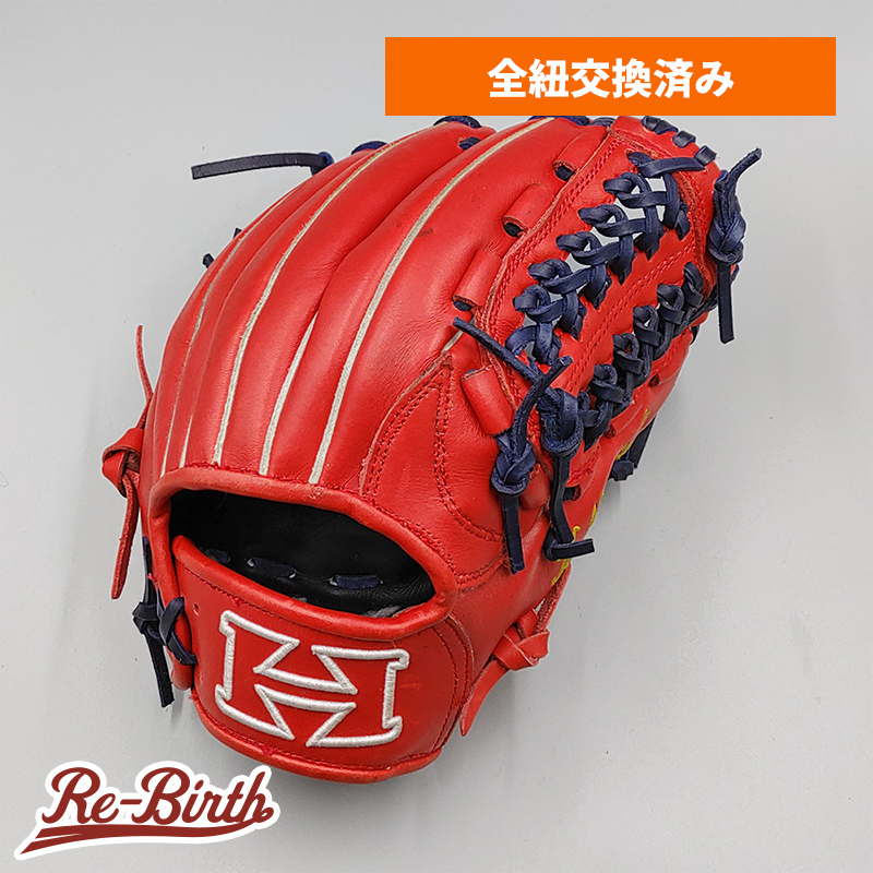 全紐交換済み】 ハイゴールド 軟式グローブ / オールラウンド用