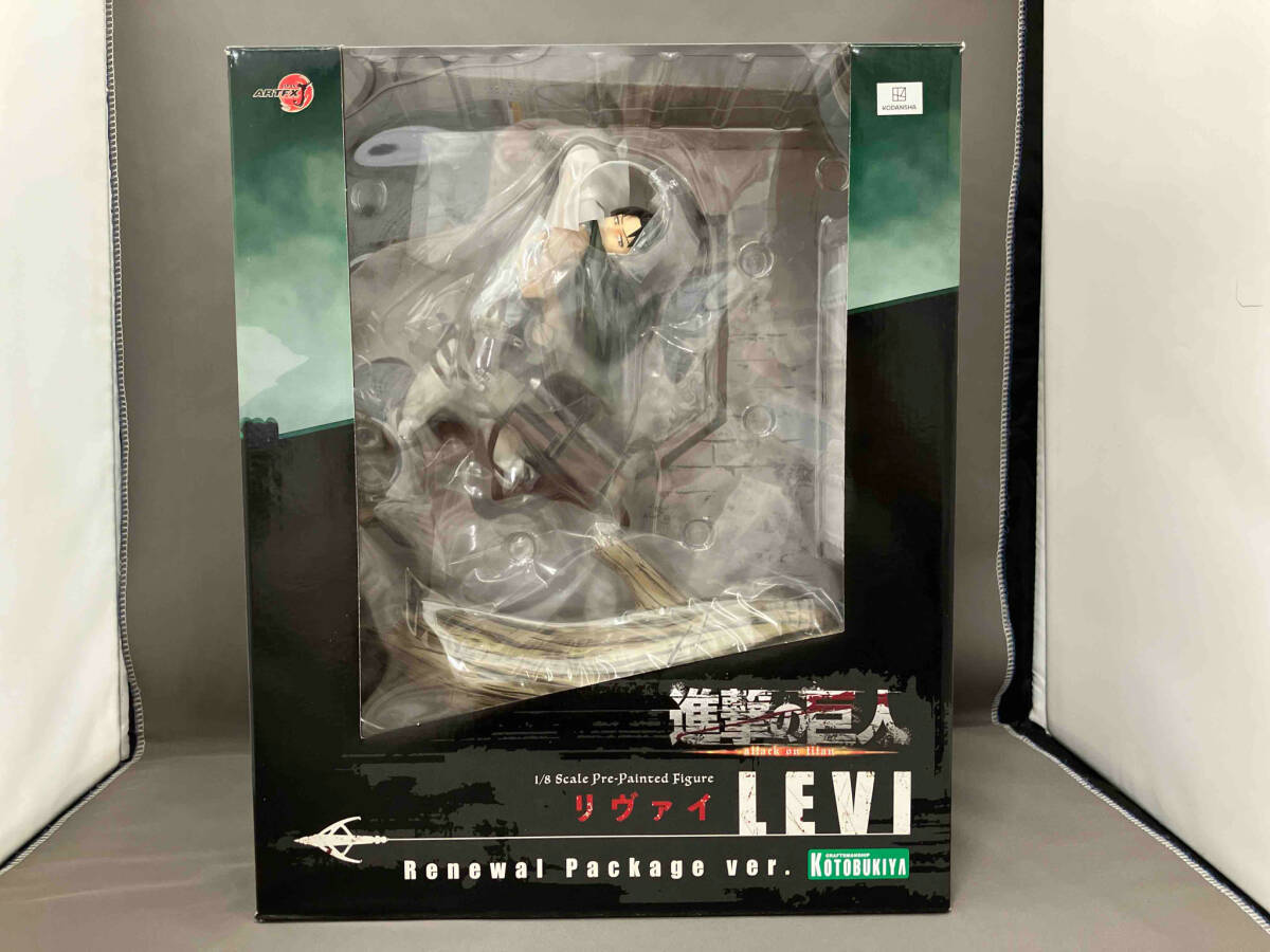 進撃の巨人 リヴァイ フィギュア 1/8 コトブキヤ ARTFX J リヴァイ Fortitude ver.｜進撃の巨人｜男性