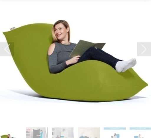 Yogibo ビーズソファ ネイビーCT-6817 受注生産】新品未使用 ビーズクッション 特大 ビーズソファ