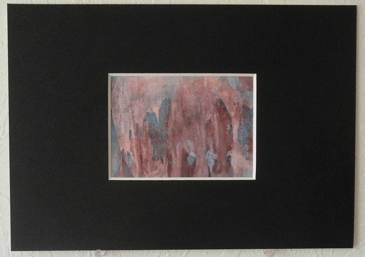□　画家本人出品 prayer 2022 8,b　A4マット　□ □ 画家本人出品 prayer 2022 8,b A4マット □（□ 画家本人出品