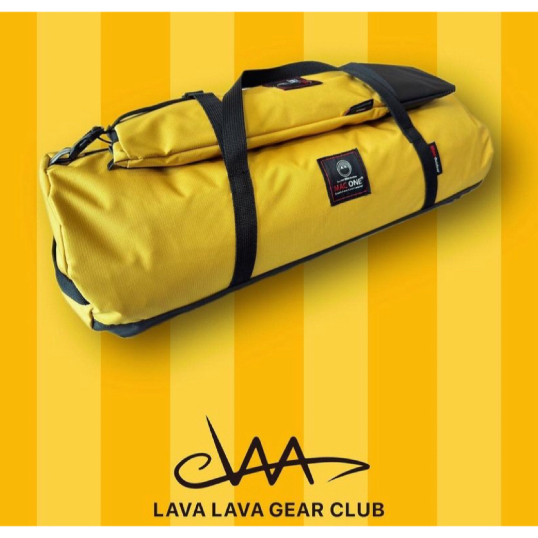 MacOne x LAVALAVA Wing Tarp ビンテージYELLOW MacOne x LAVALAVA Wing Tarp ビンテージYELLOW