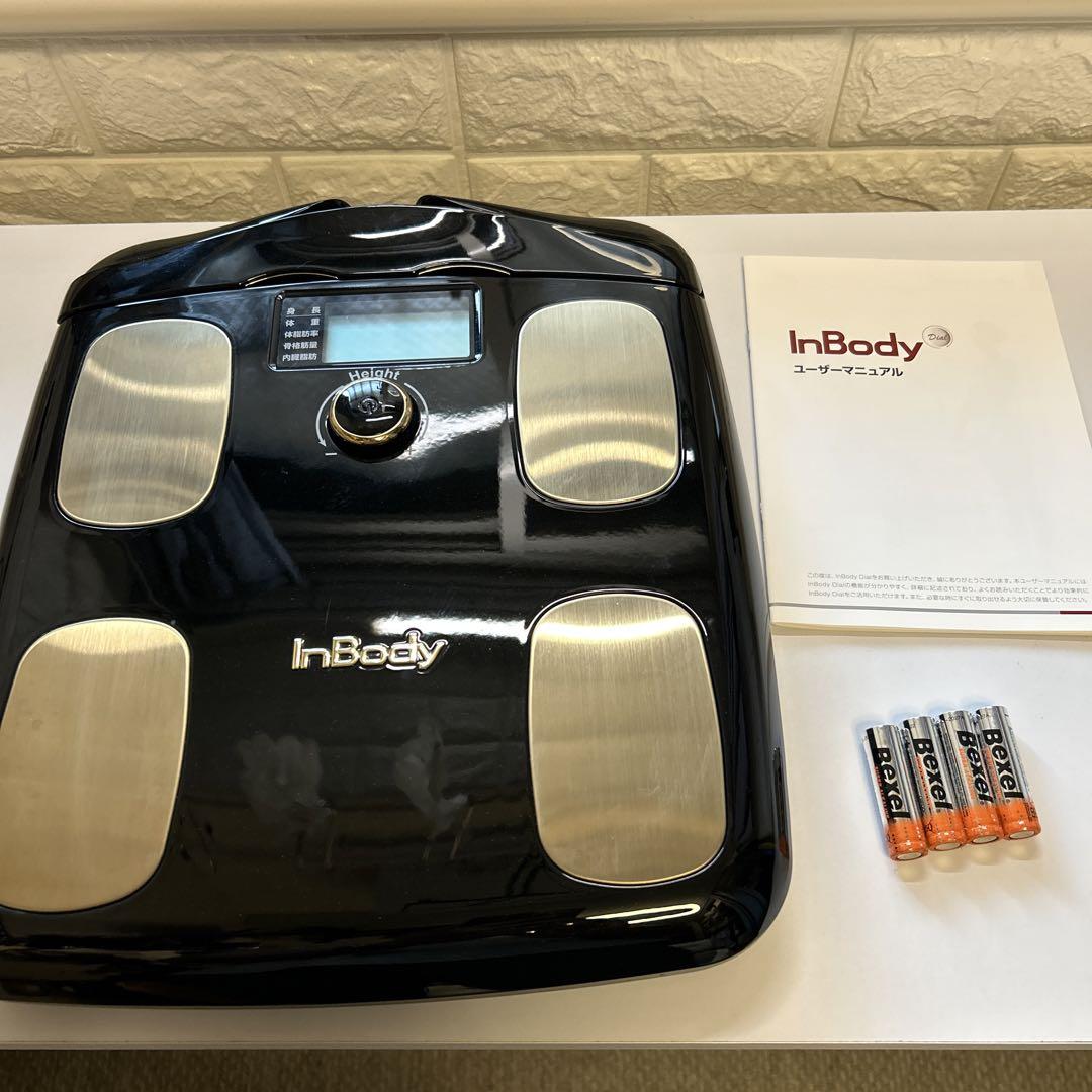 【極美品】InBody Dial H20 ミッドナイトブラック インボディ体組成計 InBody Dial H20N ミッドナイトブラック