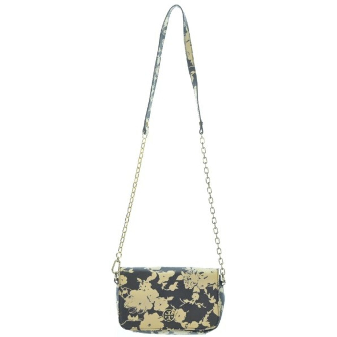 TORY BURCH トリーバーチ ショルダーバッグ - 紺x白(花柄