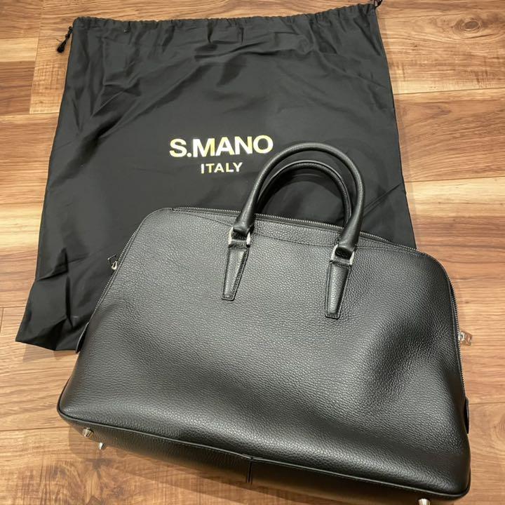 S.MANOエスマーノ SLIM BRIEF ブリーフケース ビジネス