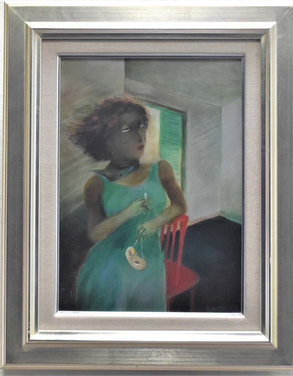 オススメ作品! 関口将夫 4F 「夏の終り」 油彩画（日本画初期