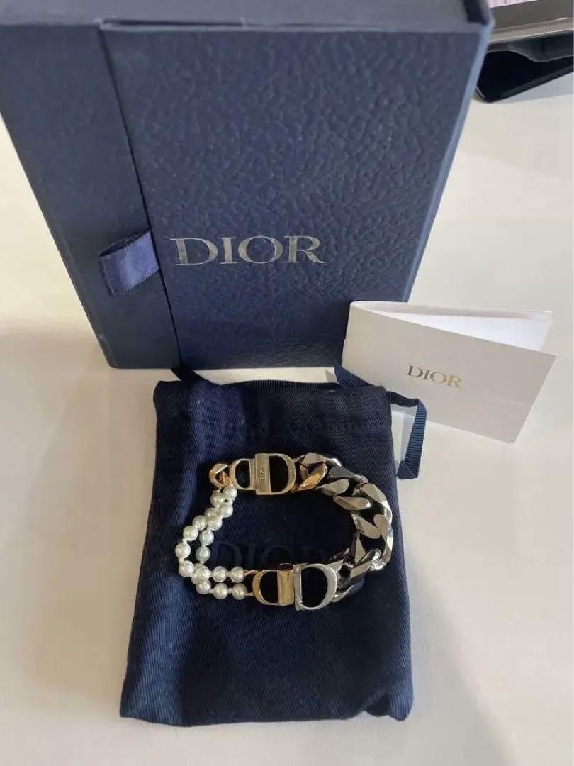 美品 Dior×Sakai ブレスレット（ディオール渋谷で買取。サドル