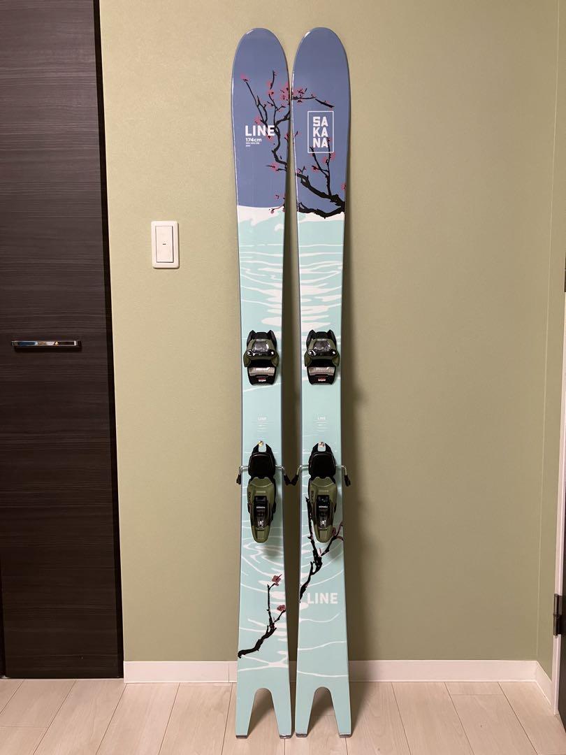 金限定価格 23-24 LINE SAKANA サカナ 174cm ビンディング