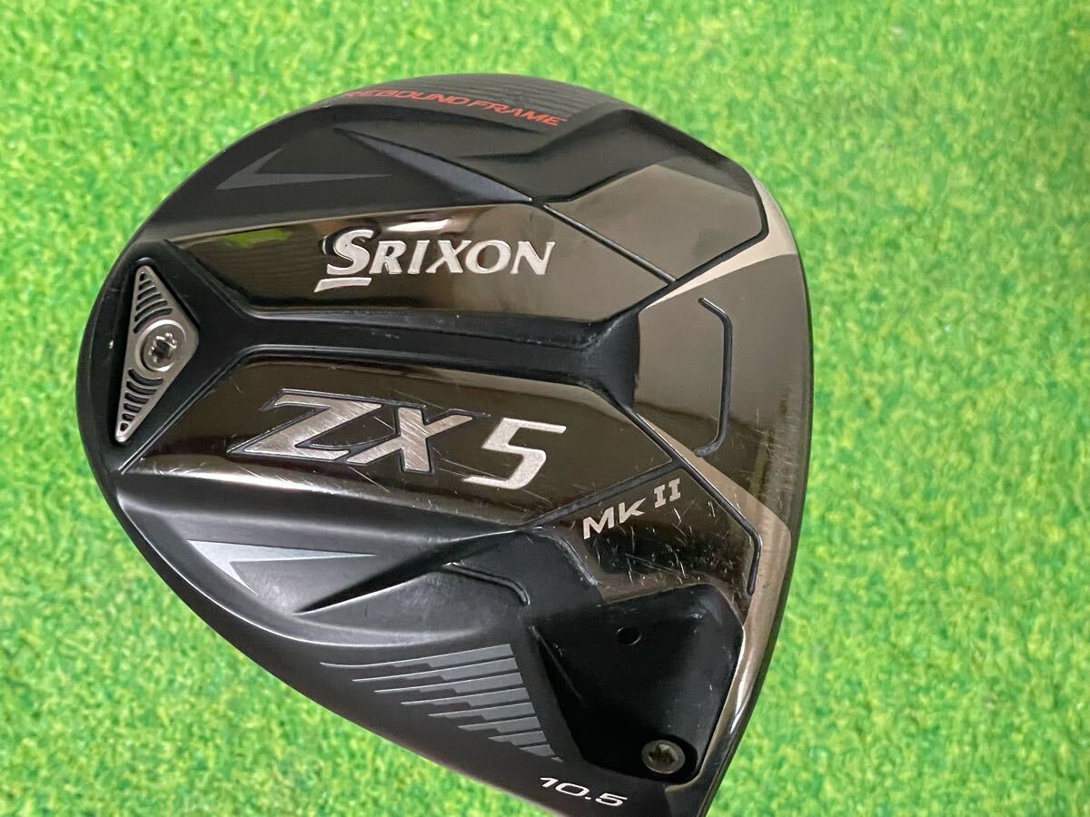 中古】SRIXON ZX5 Mk2 10.5° Diamana ZX-Ⅱ 50 (S)（ダンロップ