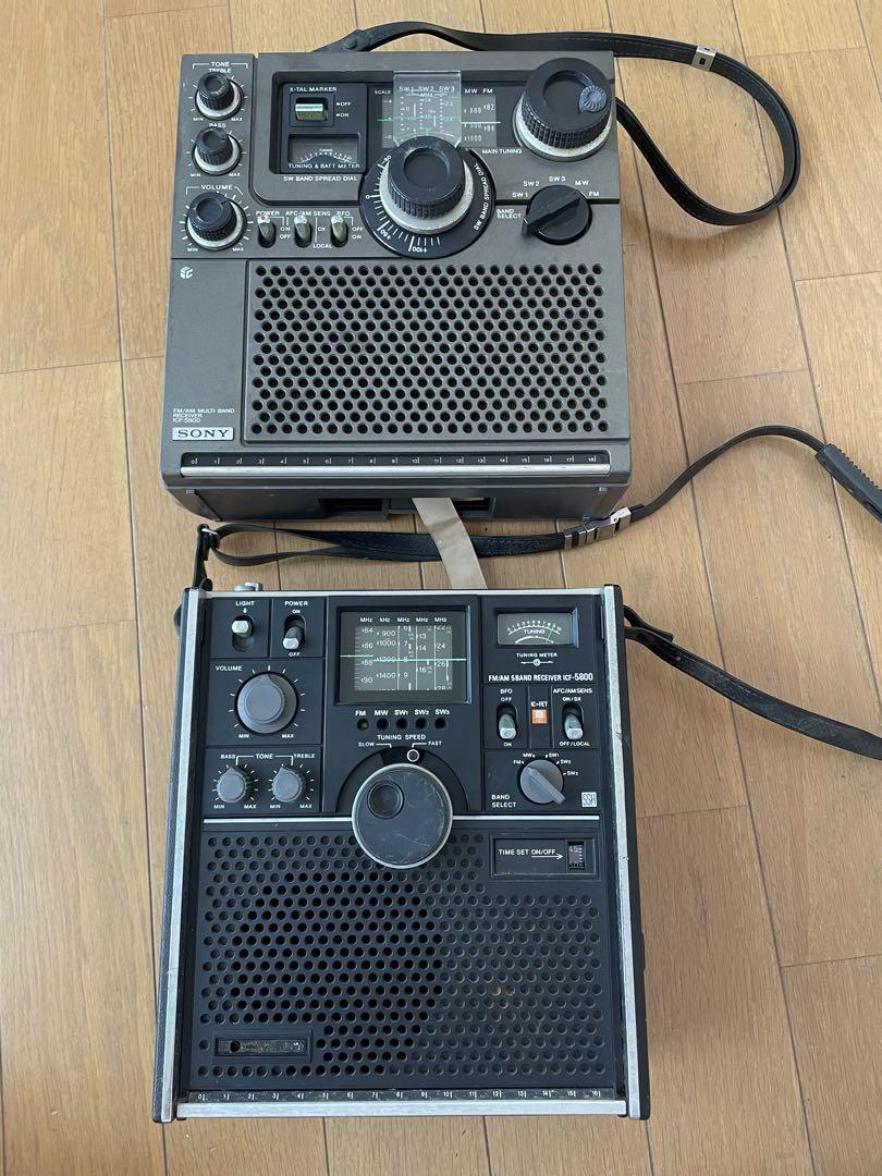 SONYスカイセンサー ICF-5800 ICF-5900（BCL全盛時代のラジオ