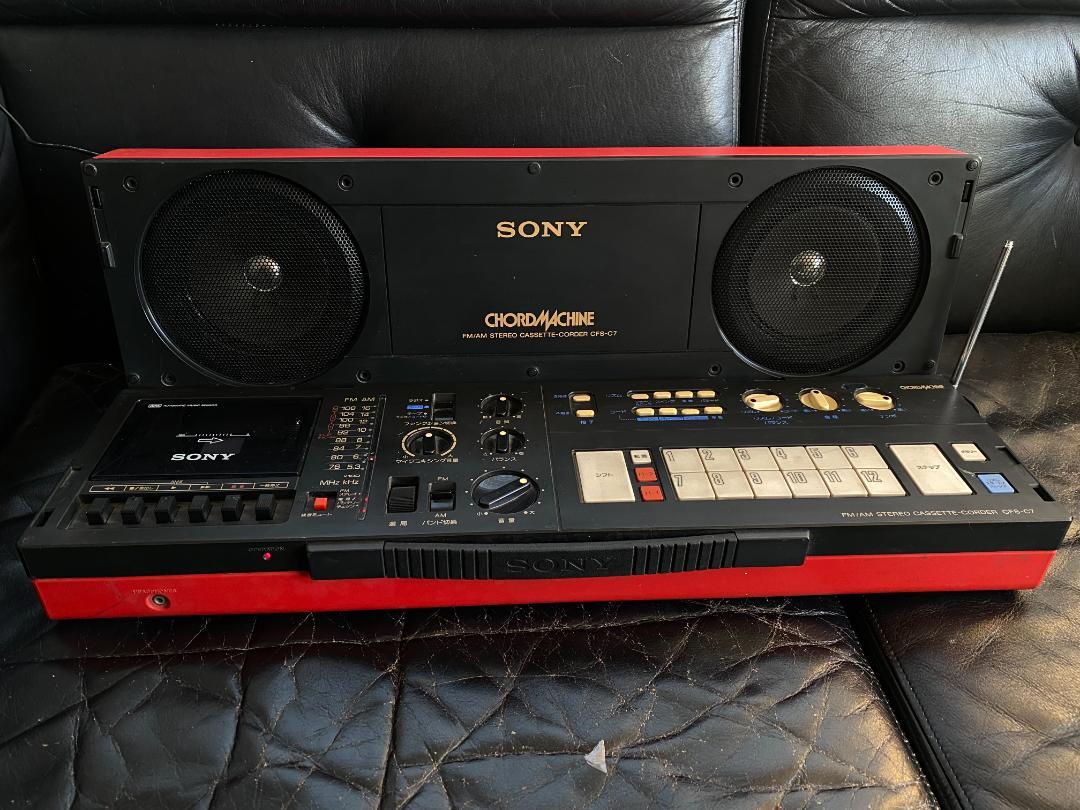 SONY CHORD MACHINE CFS-C7 動作確認済み（SONY】CFS-C7 CHORD