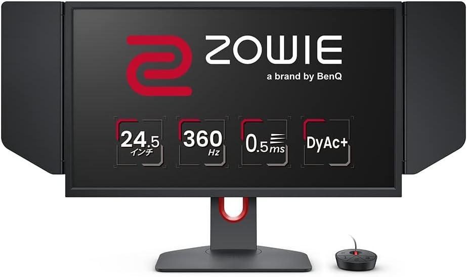 新品 未開封 BenQ XL2566K 360Hz ゲーミングモニター XL2566K 360Hz DyAc⁺ 24.5 inch Gaming Monitor- Refurbished