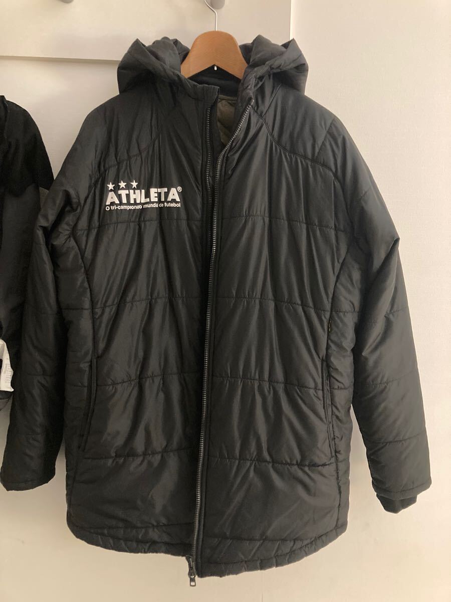 ☆ATHLETAアスレタスポーツオーソリティ限定☆黒ダウンハーフ