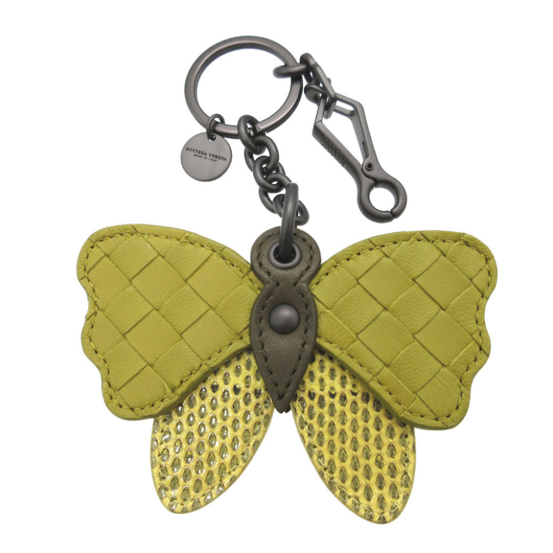【未使用に近い】BOTTEGA VENETA レザー　蝶　バタフライ　チャーム BOTTEGA VENETA - □新品□未使用□ BOTTEGA VENETA ボッテガ