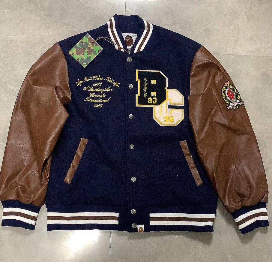 00s A BATHING APE エイプ　スタジャン　ナイロンジャケット 00s A BATHING APE エイプスタジャンナイロンジャケット