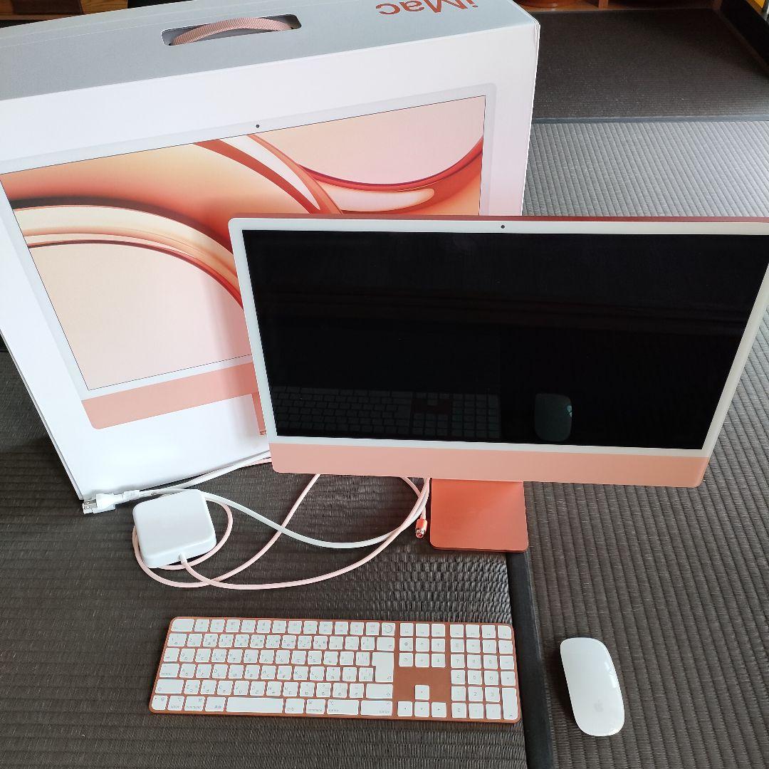 2024 iMac Apple M3 メモリ16GB 1TB 24インチオレンジ（M3搭載