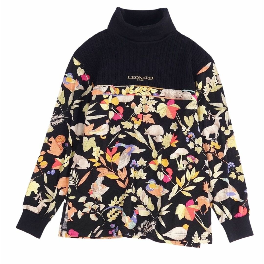 美品❤️レオナール　トップス❤️ 極美品✨レオナール Lサイズ トップス カットソー 花柄 フラワー