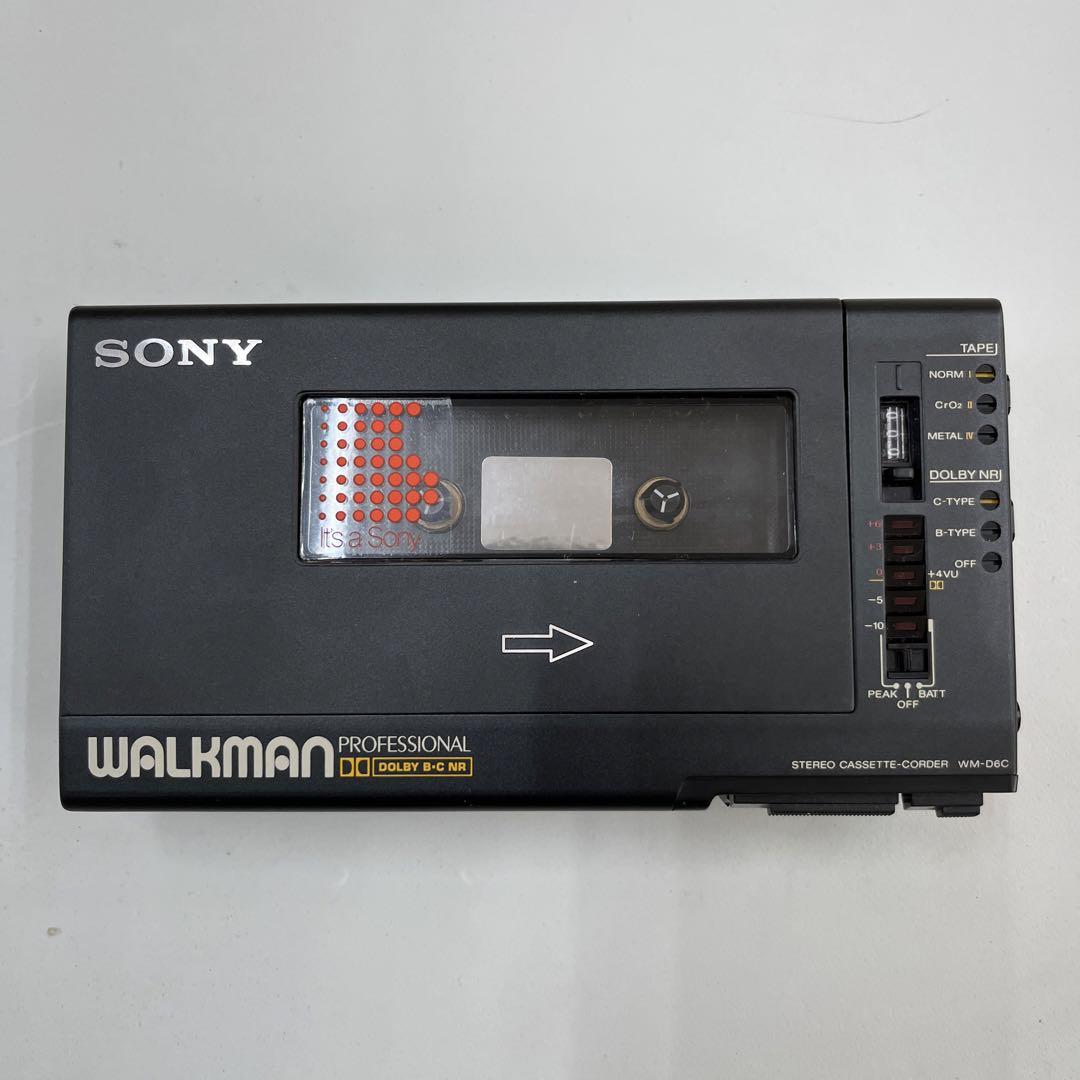 SONY WM-D6C WALKMAN PROFESSIONAL ジャンク品（SONY WM-D6の
