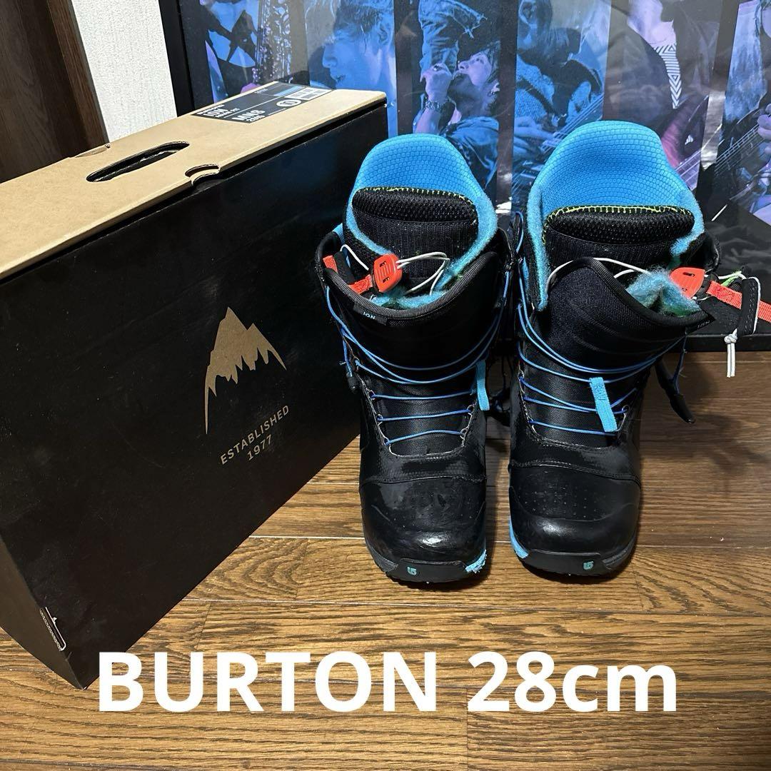 BURTON ION LEATHER ASIAN FIT スノーボードブーツ BURTON (バートン) ION LEATHER クイックシューレース メンズ