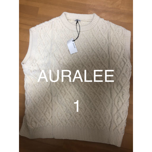 AURALEE アランニットベスト AURALEE アランニットベスト トップス