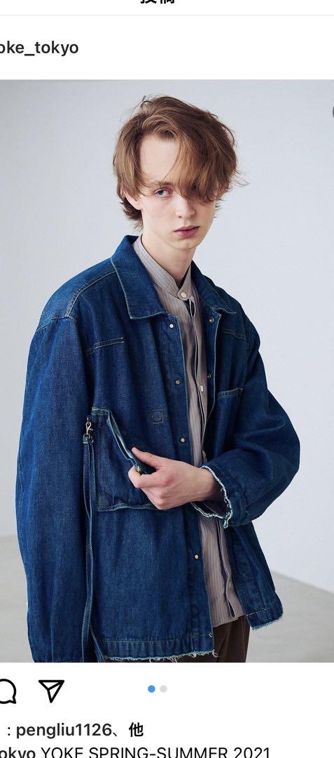 YOKEデニムジャケット （UNISEX】デニムジャケット（デニム