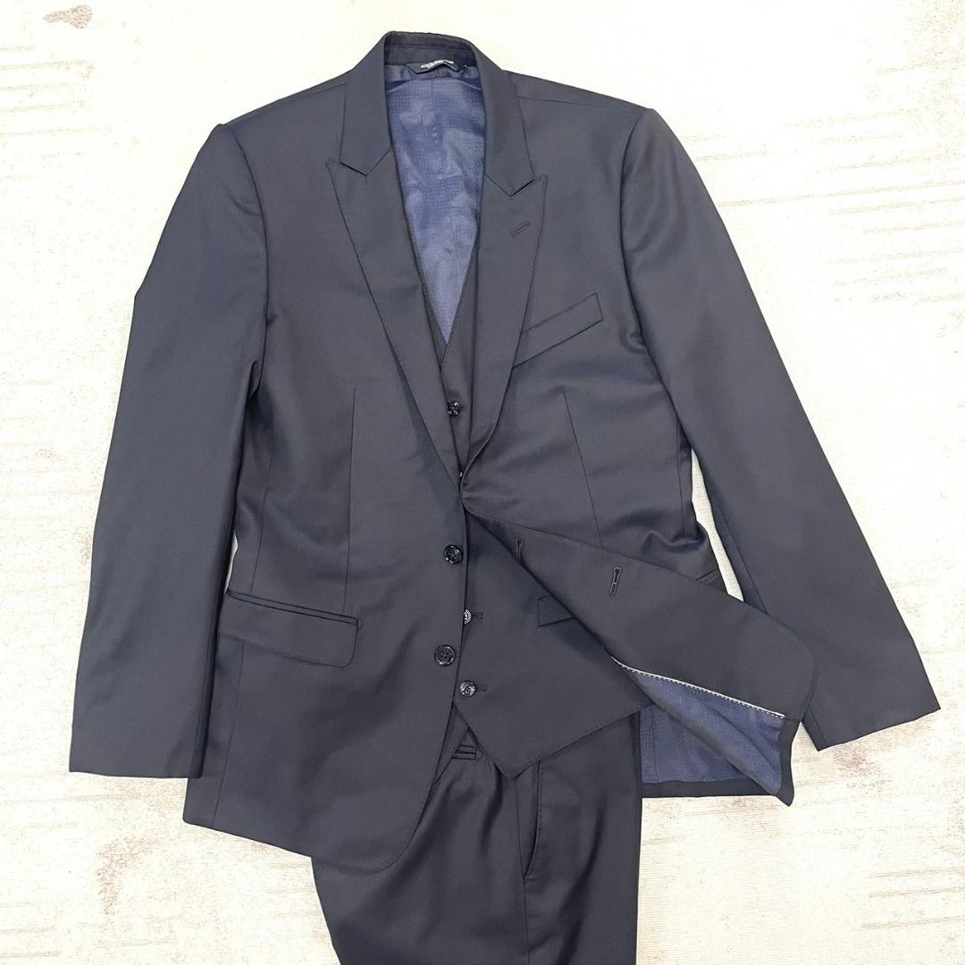 Dolce&Gabbana MARTINI シルク混 スリーピース スーツ Dolce & Gabbana Mikado Silk Martini-fit Suit Jacket