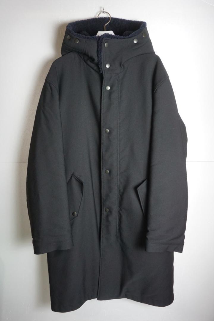 美品 16AW BALENCIAGA モッズ コート M-51 黒1224N▲ 美品 16AW BALENCIAGA モッズ コート M-51 黒1224N△（B:MING by