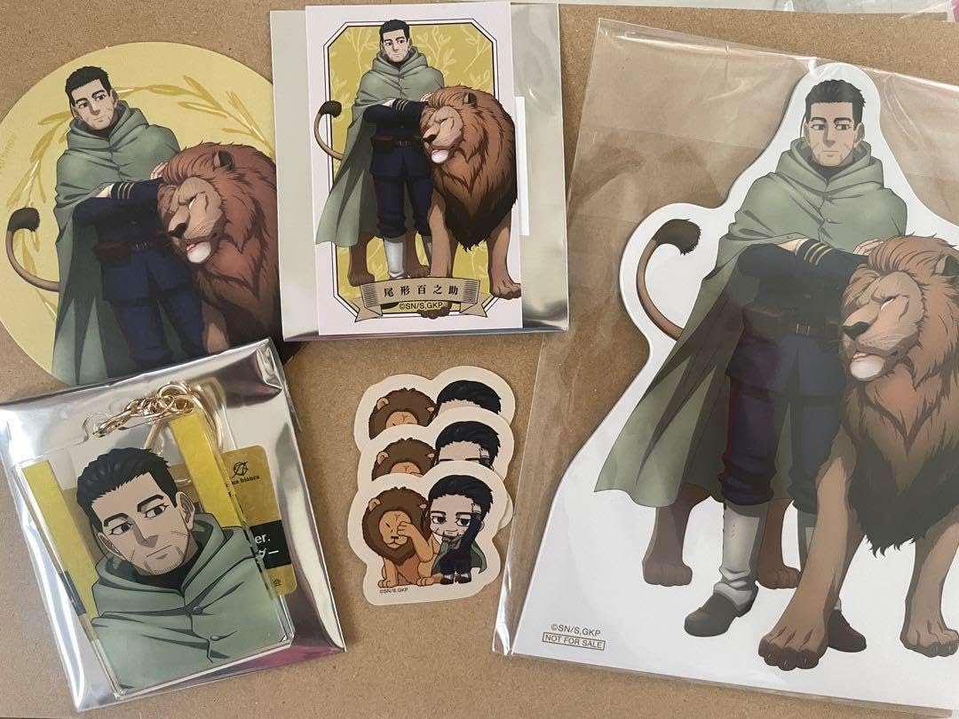 ゴールデンカムイ 東武動物公園 尾形百之助セット TVアニメ『ゴールデンカムイ』 - 描き下ろし 尾形百之助 動物と