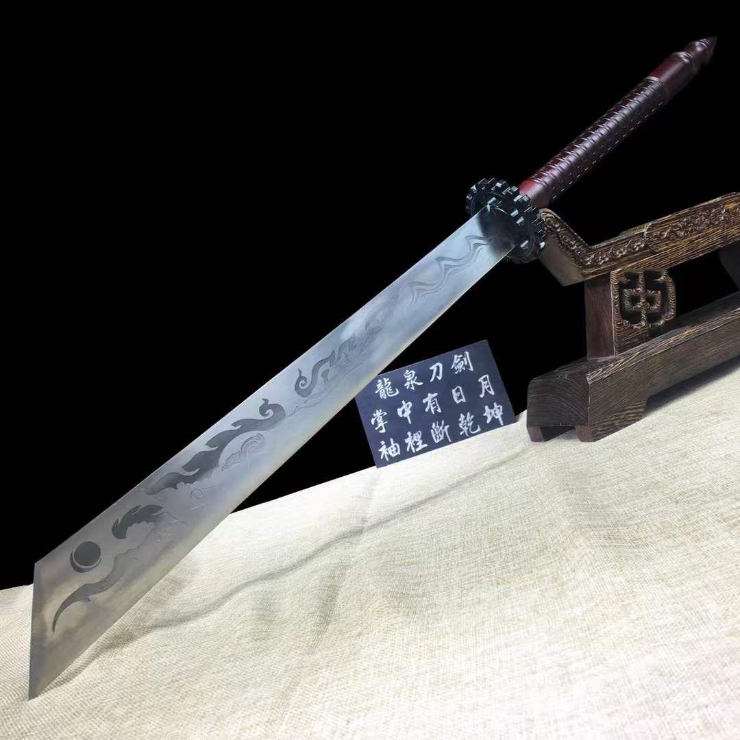 『黒い趙雲剣』 古兵器 武具 刀装具 日本刀 模造刀 居合刀 黒趙雲剣』模造刀 模擬刀 日本刀 居合刀 刀装具 太刀 軍刀 武具