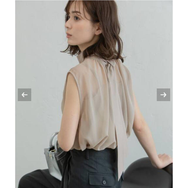 Noble - NOBLE X CACHEC 2WAYシアーボウタイブラウス ブラック NOBLE×CACHEC》この春、コラボレーションが実現｜NOBLE