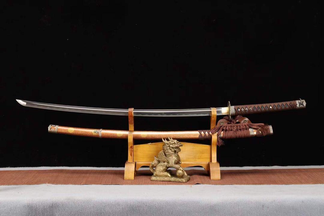【武士太刀一徳淵】 古兵器 武具 刀装具 日本刀 模造刀 居合刀 太刀一伊鶴】古兵器 武具 刀装具 日本刀 模造刀 居合刀