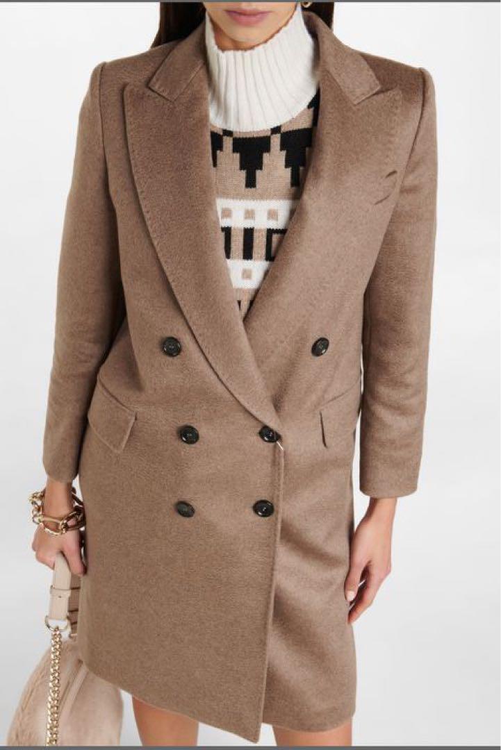 MAX MARA マックスマーラ Toronto ダブルブレストカシミアコート Max Mara マックスマーラ S MAX MARA レディース コート CAPI