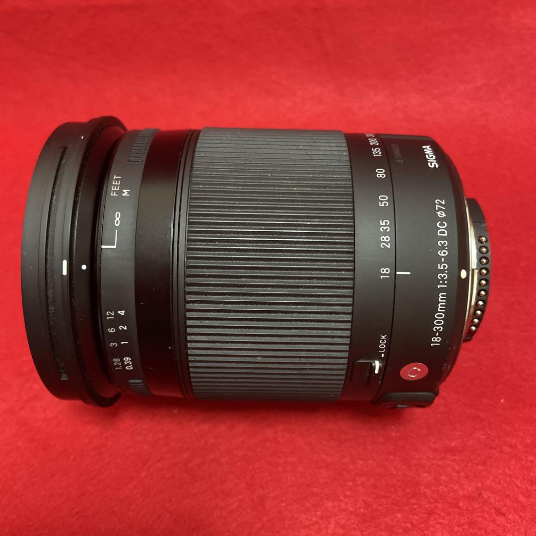 ［ジャンク品］ SIGMA18-300mm 1:3.5-6.3DC Used Sigma 18-300mm f/3.5-6.3 DC Macro OS HSM Contemporary