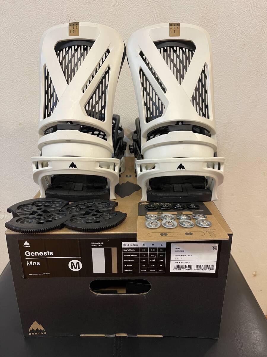 ☆23-24☆Burton Genesis ビンディング Mサイズバートン