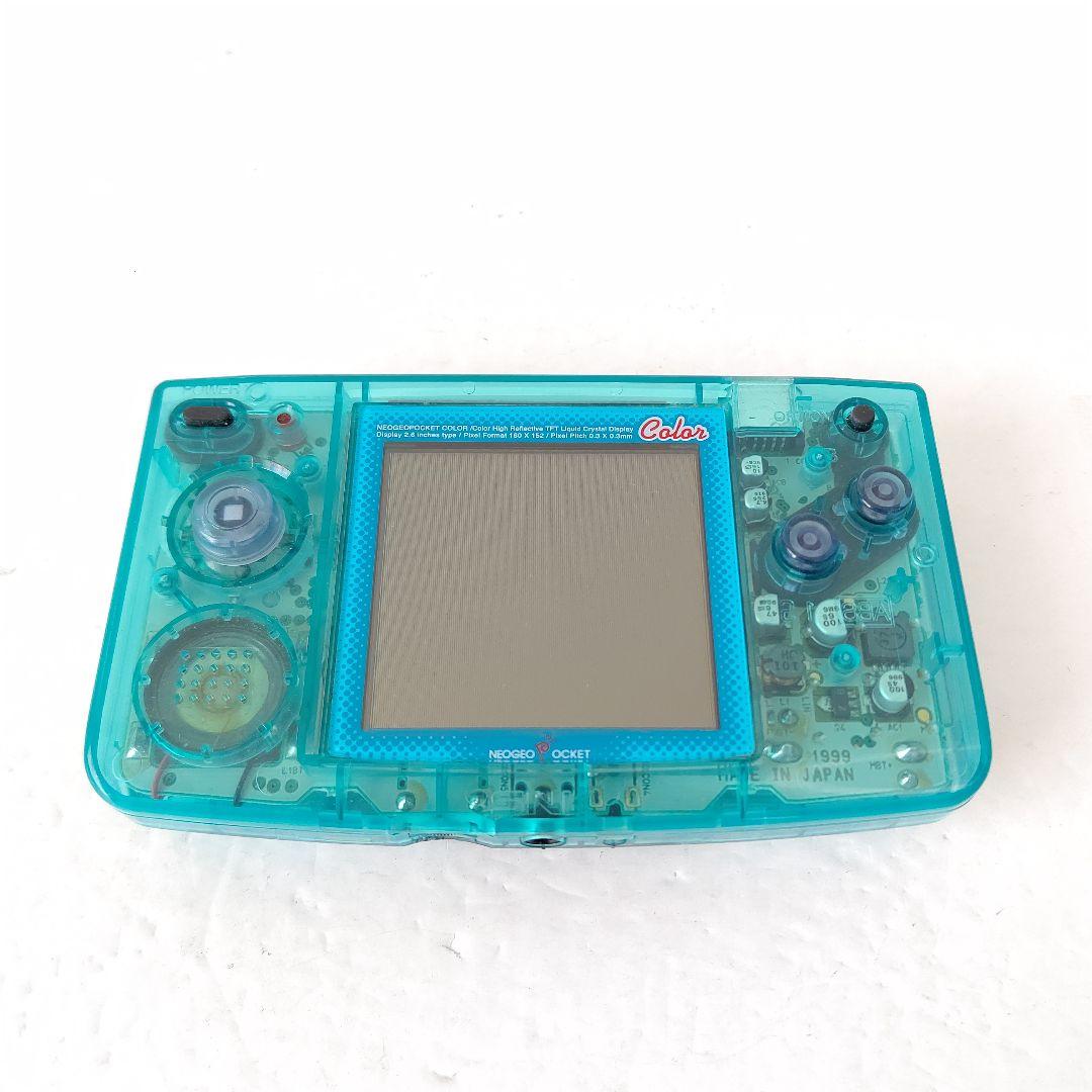 【美品】SNK ネオジオポケットカラー　クリアブルー　NEOGEO POCKET SNK ネオジオポケットカラー クリアブルー 美品 NEOGEO POCKET