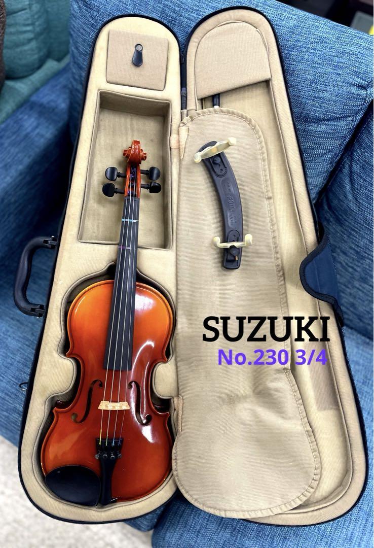2020年 Suzuki バイオリン 3/4  No.230　KUN肩当て 松脂 41qpH5fFrnL._UF350,350_QL50_.jpg