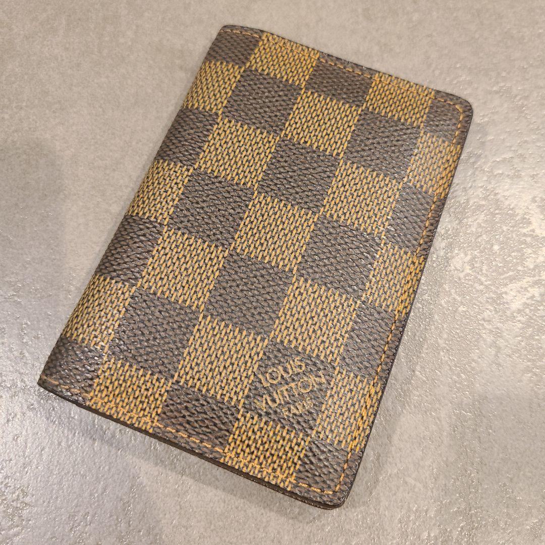 美品 ルイヴィトン ダミエ オーガナイザー・ドゥ・ポッシュ