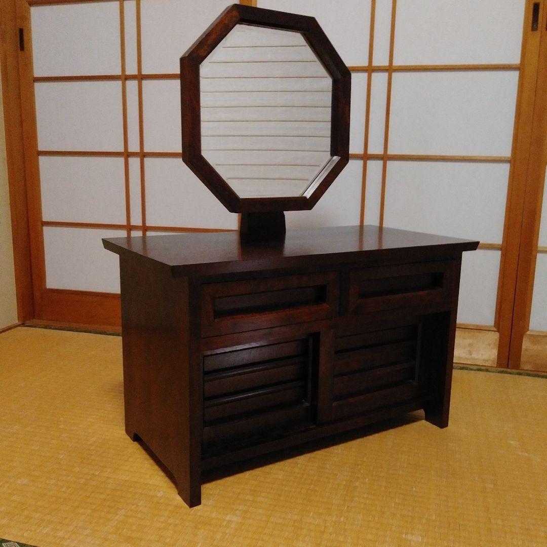 【 売約済です 】松本民芸家具　八角鏡台 売約済です 】松本民芸家具 八角鏡台