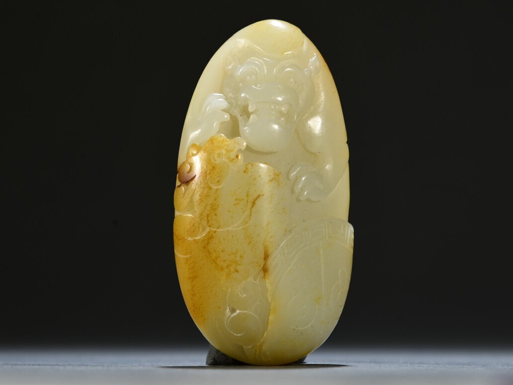 本玉天然石和田玉 清時代中国古美術骨董 雕刻置物 玉彫 根付如来 仏像開運風水 本玉天然石和田玉 清時代中国古美術骨董 雕刻置物 玉彫 根付如来