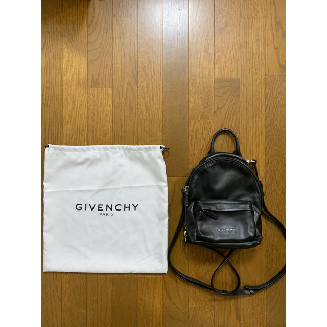 mina様ジバンシイ GIVENCHY バックパック ミニ バッグ ブラック