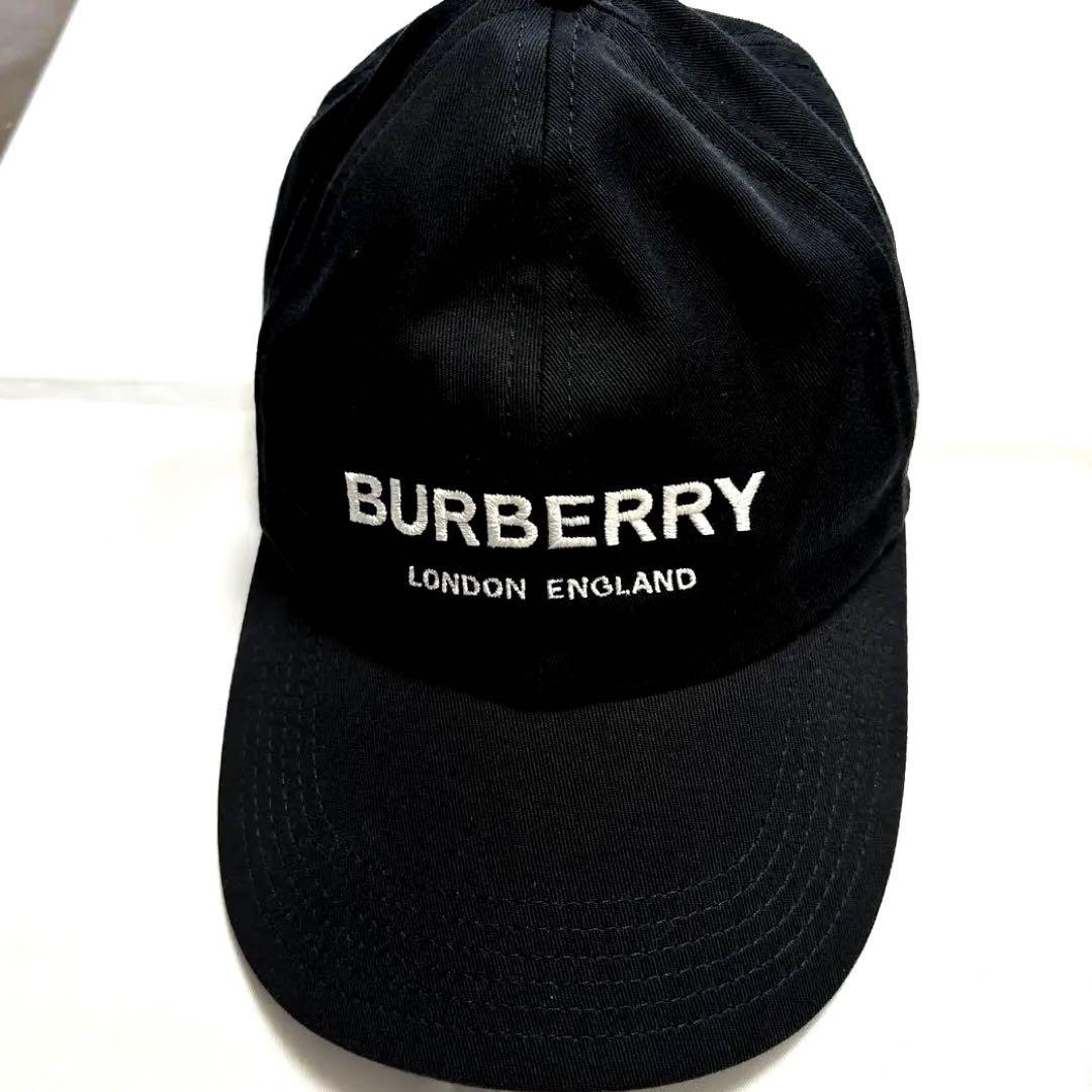 バーバリー キャップ ブラック S Burberry 箱無し バーバリー キャップ ブラック S Burberry（バーバリー