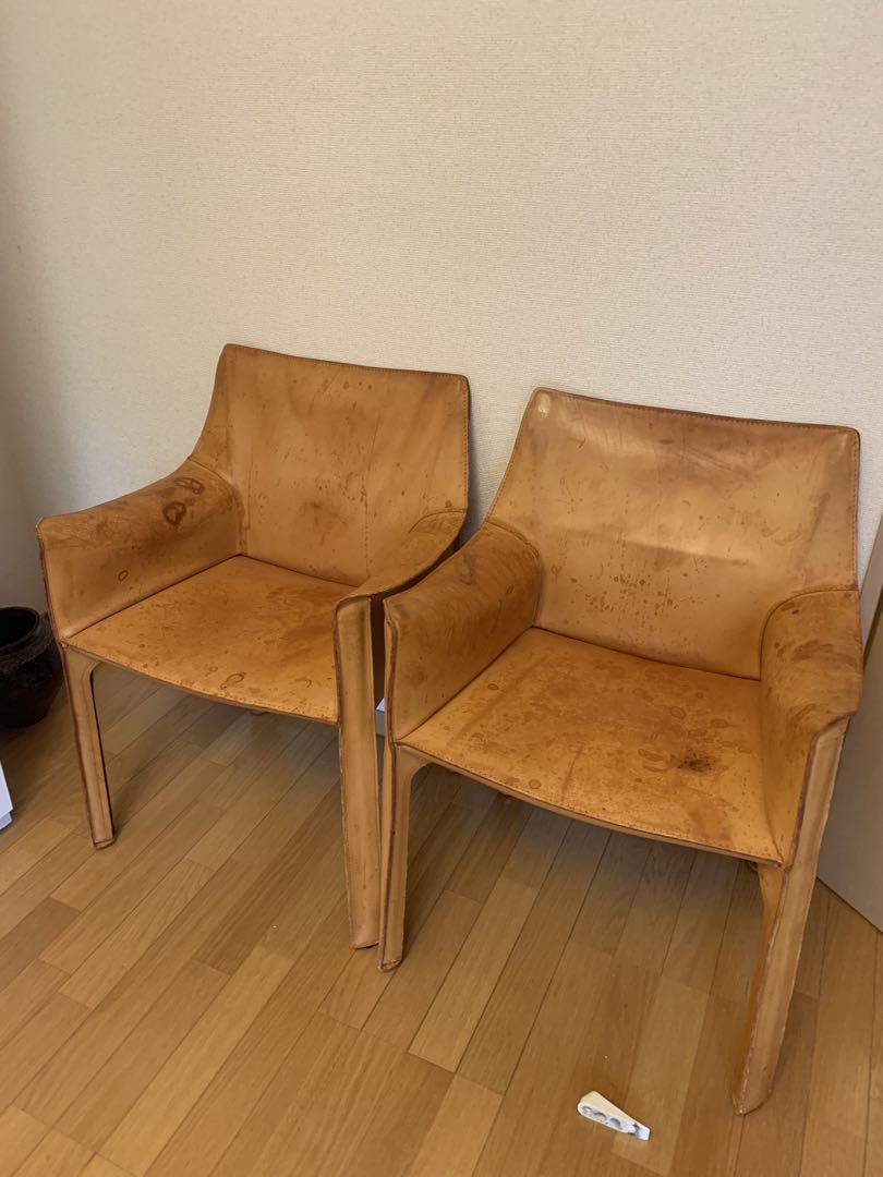 ❷カッシーナ　アイボリー　413 CAB キャブ　アームチェア 413 CAB（キャブ アームチェア） Cassina | カッシーナ・イクスシー