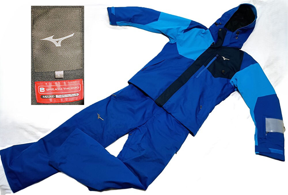 Mizuno スキー ウェア　セット (ジャケット+パンツ) カタログ外 MIZUNO スキーウェア メンズ 上下セット ミズノ レディース
