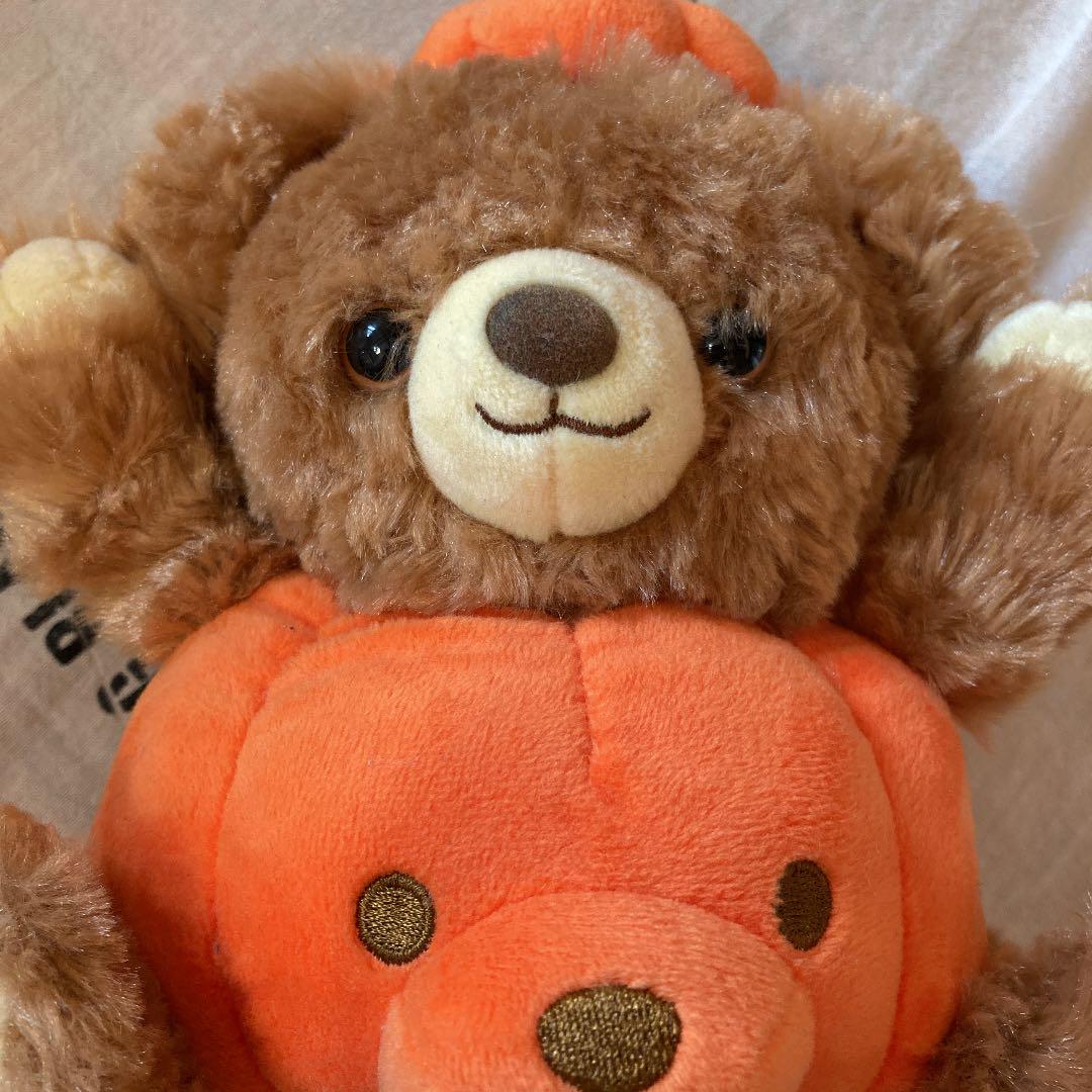 ぬいぐるみ ユニベアシティ ディズニー 小物入れ φ8x5 カボチャ