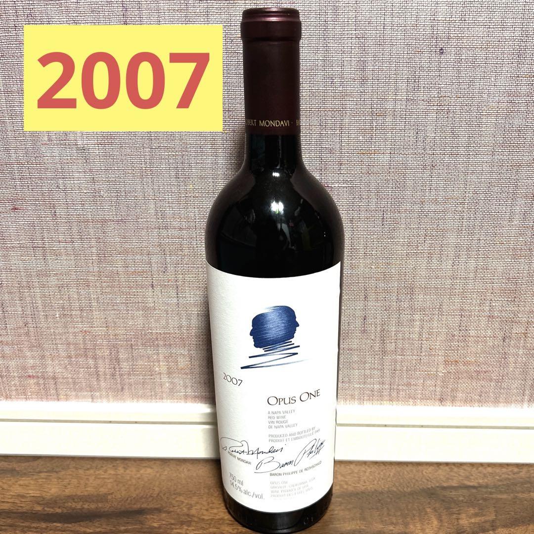 オーパスワン　Opus One 2007  赤ワイン　750ml クール便 オーパスワン Opus One 2007 赤ワイン 750ml クール便（2016
