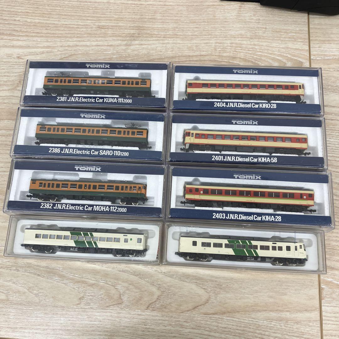 TOMIX トミー マイクロエース 鉄道模型 7個セット（あづみの鉄道