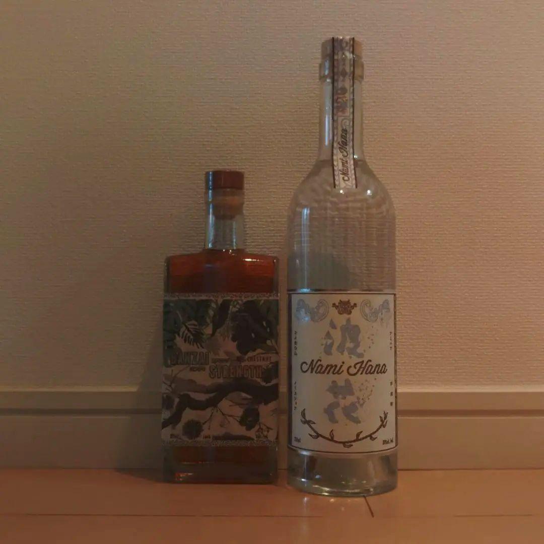 ハワイアン焼酎】 波花 No.20 & バンザイストロング栗セット（幻