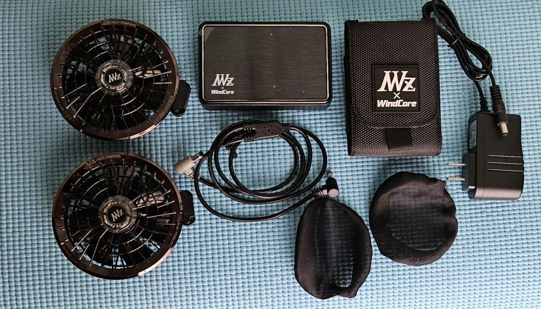 空調服 バッテリー 充電器 ファン ウィンドコア ワークマン 21V ☆未使用品セット☆ワークマン ウィンドコア 18V 空調服用