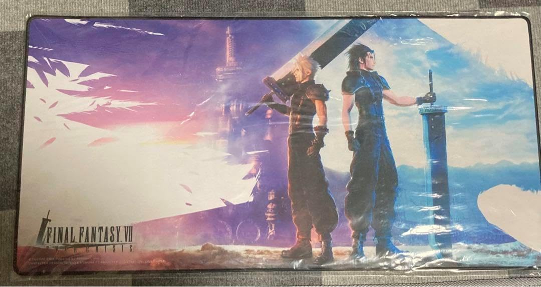 FF7「クライシスコア」ゲーミングマウスパッド＆スリーブ クライシス コア -ファイナルファンタジーVII- リユニオン