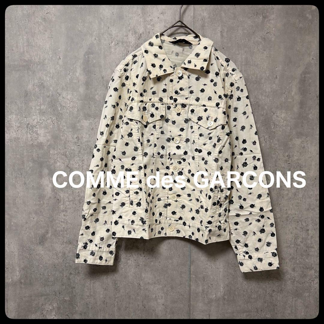 COMME des GARCONS フラワープリントジャケット　薄手 COMME des GARCONS フラワープリントジャケット 薄手（コム デ